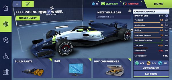 赛车经理4汉化版下载 v1.2.0