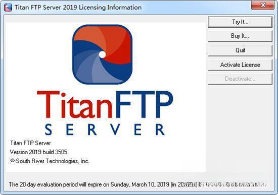 Titan FTP Server(FTP服务器) 电脑版V2019 破解版
