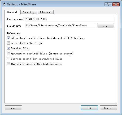 NitroShare 0.3.4 电脑版