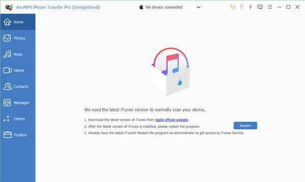 AnyMP4 iPhone Transfer Pro(iphone数据传输软件) 电脑版9.1.30 破解版