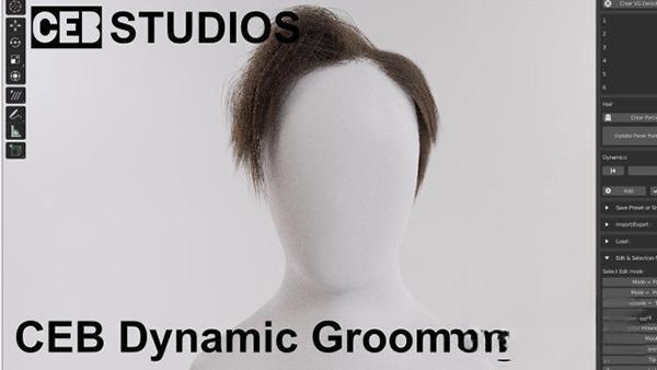 Dynamic Grooming(Blender头发模拟生成插件) 电脑版0.67 免费版