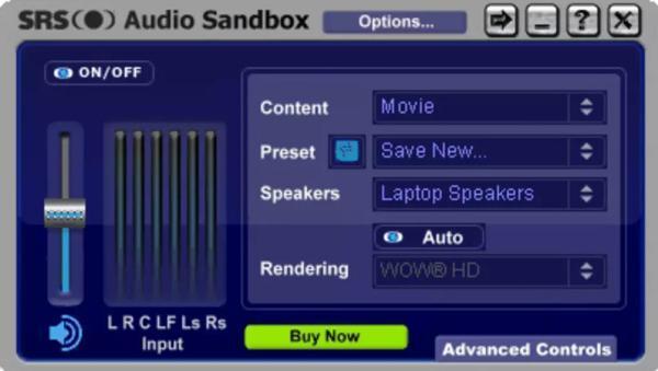 SRS Audio Sandbox电脑版 1.9.0.4 官方版
