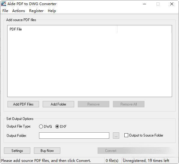 Aide PDF to DWG Converter(pdf转换dwg软件) 电脑版2023 免费版