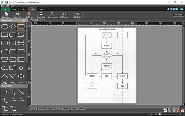 ClickCharts Flowchart(流程图制作软件)官方版 8.68 最新版